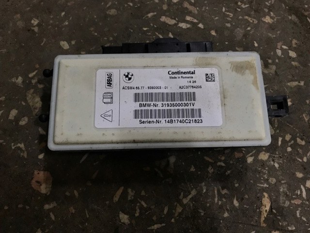 Модуль-процессор управления подушкой безопасности (ЭБУ AIRBAG) 65779350003 BMW