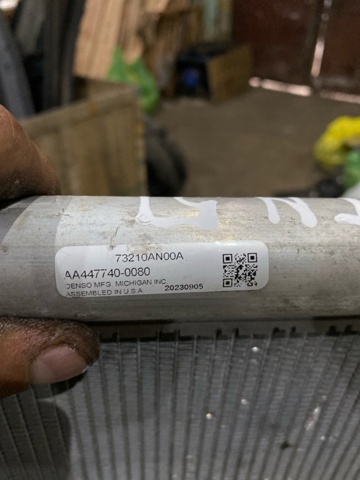 SUBARU 73210AN00A Радиатор кондиционера в наличии Киев