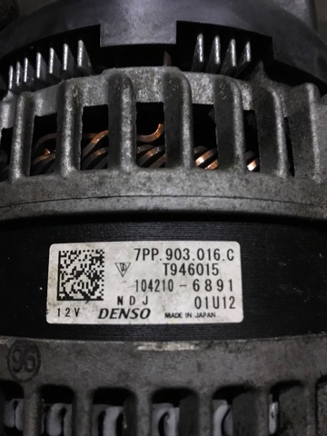 Генератор 7PP903016C PORSCHE