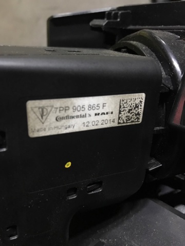 7PP905865F PORSCHE Замок зажигания купить в Житомир