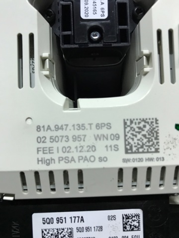 VAG 81A947135T6PS Плафон салона в наличии Кривой Рог