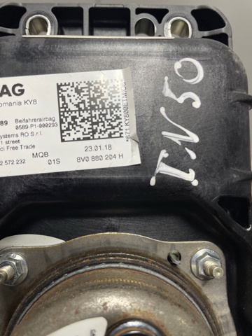 8V0880204H Подушка безопасности (AIRBAG) пассажирская купить Николаев