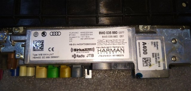 8W0035890 VAG Блок управления навигацией купить в Ужгород