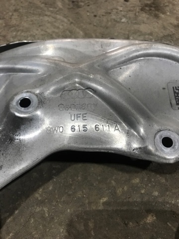 8W0615611A VAG Защита тормозного диска заднего левая купить в Ровно