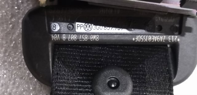 VAG 8W0857807BV04 Ремень безопасности задний центральный в наличии Киев