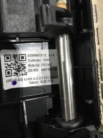 VAG 8W0864207HZC1 Подлокотник центральной консоли в наличии Винница