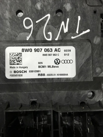 8W0907063H VAG Модуль управления (ЭБУ) бортовой сетью купить в Тернополь