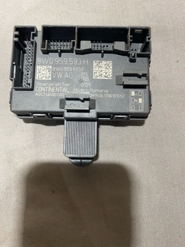 Блок комфорта передней двери 8W0959593H VAG