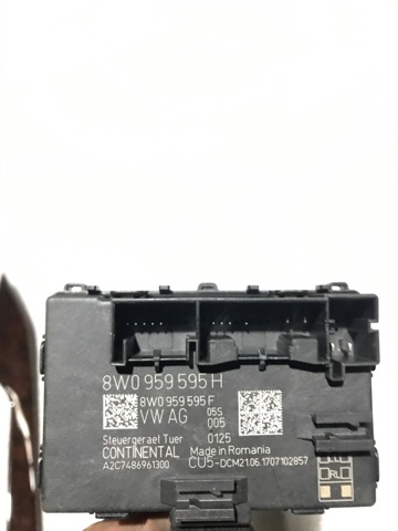 Блок комфорта задней двери 8W0959595H VAG