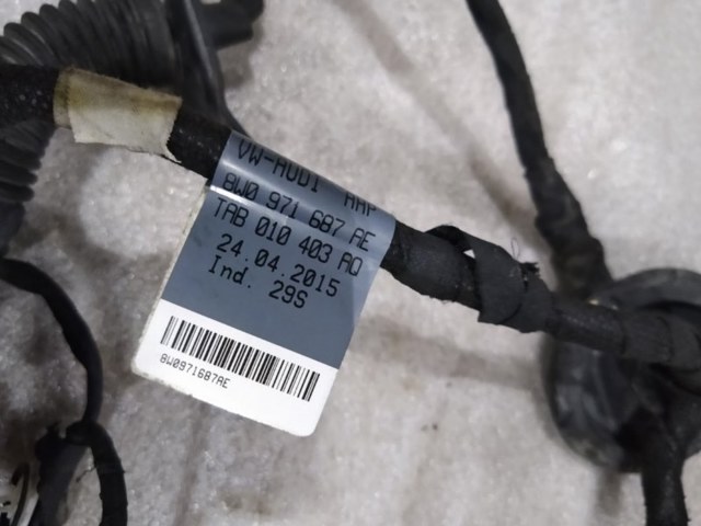 8W0971687AH Жгут проводов задней двери купить Винница