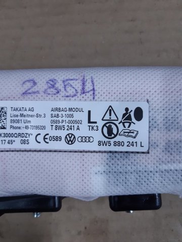 VAG 8W5880241L Подушка безопасности (AIRBAG) спинки сиденья левого в наличии Запорожье