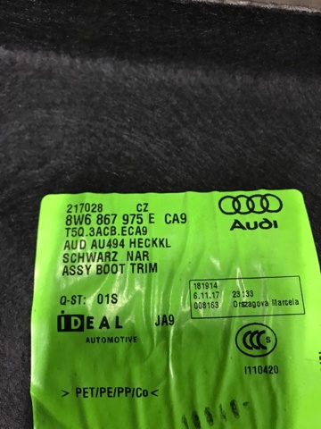 VAG 8W6867975ECA9 в наличии Житомир