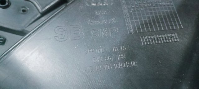 VAG 8W8867304BWFA Обшивка (облицовка) внутренняя двери задней правой в наличии Днепр