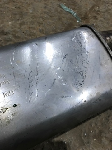 95811191300 PORSCHE Глушитель, центральная часть купить в Львов
