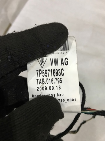 Электропроводка задней двери 95861264000 PORSCHE