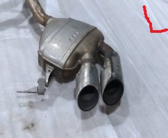 Выхлопная труба 95B253611AY PORSCHE
