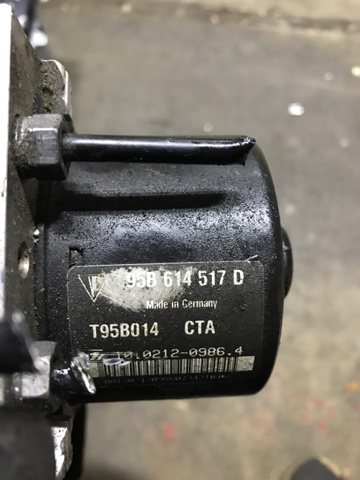 Гидроблок АБС 95B614511F PORSCHE