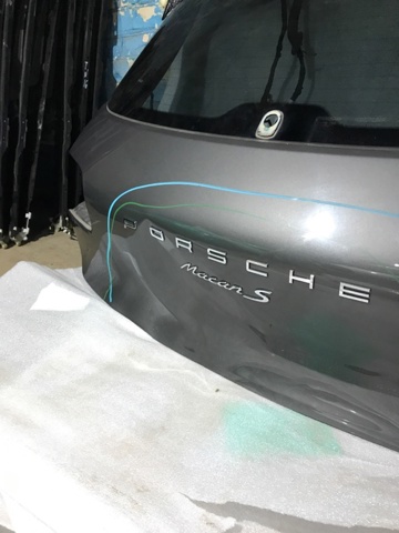 95B827025CYGRV PORSCHE Дверь задняя (багажная 3/5-я (ляда) купить в Сумы
