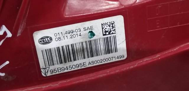 95B945095A PORSCHE Фонарь задний левый внешний купить в Одесса