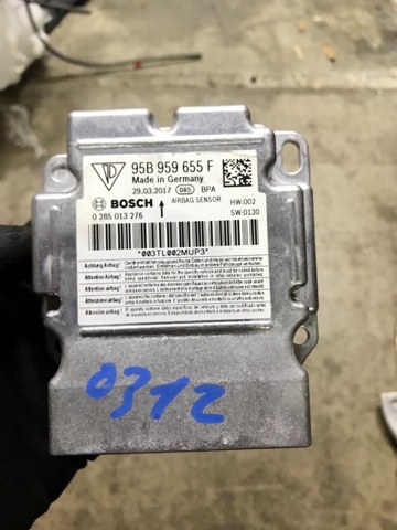 Модуль-процессор управления подушки безопасности 95B959655F PORSCHE