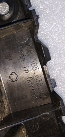 97050563500 PORSCHE Кронштейн бампера заднего левый купить в Винница