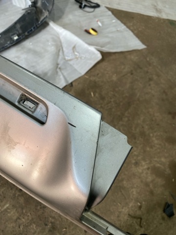 FB5Z17K835BB Накладка бампера заднего купить Чернигов
