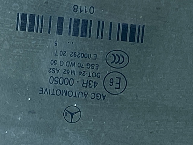 Стекло заднее левое A2227300918 MERCEDES