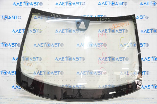 Лобовое стекло tesla model s 12-20 под камеру, воздух по кромке, песок, подогрев 106156501C