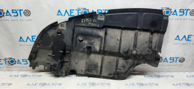 Защита переднего бампера левая lexus es350 07-09 трещины, сломаны крепления 5144233090