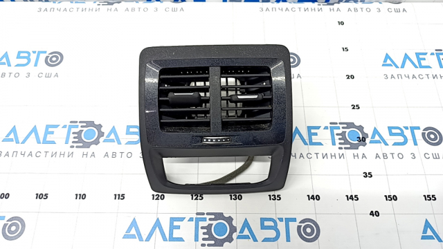 Дефлектор воздуховода центральной консоли bmw x3 g01 18-21 черный глянец, под полировку 64229363822