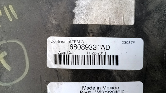 68089321AD CHRYSLER купить в Сумы