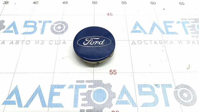 Центральный колпачок на диск ford edge 15- 54/50мм синий 6M211003AA