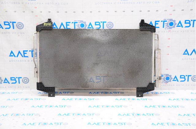Радиатор кондиционера конденсер mitsubishi outlander 14-16 2.4, 3.0, гнутый 7812A220