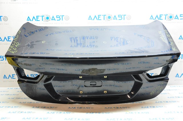 Крышка багажника chevrolet malibu 16- замята кромка снизу, тычки 84075221