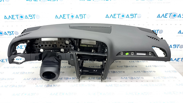 Торпедо передняя панель с airbag audi a4 b8 13-16 черная рест 8K1857003C24A