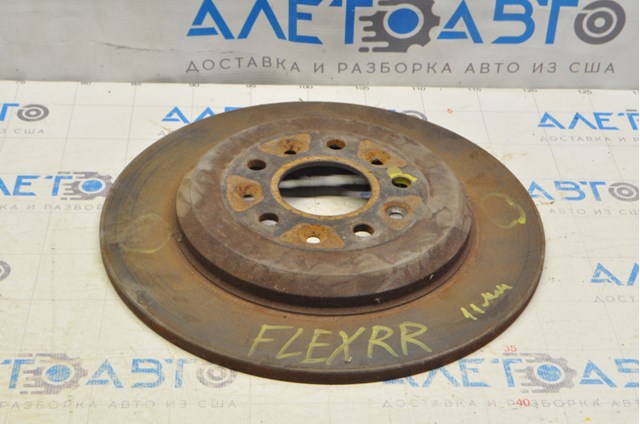 Диск тормозной задний правый ford flex 09-19 11мм AG1Z2C026A