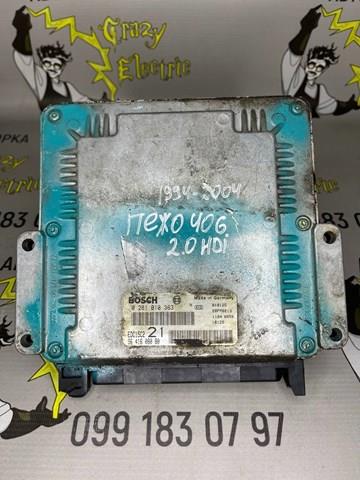 Мозги двигателя 0281010363 PEUGEOT