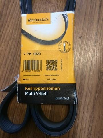 7PK1920 CONTINENTAL Ремень генератора купить в Винница