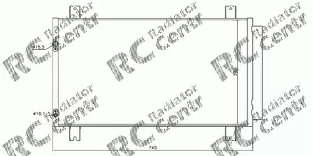 CD030403M Радиатор кондиционера купить Кривой Рог