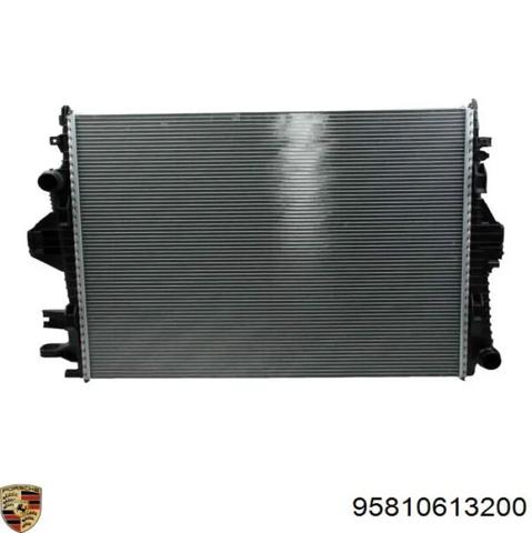 95810613200 PORSCHE Радиатор охлаждения двигателя купить в Днепр