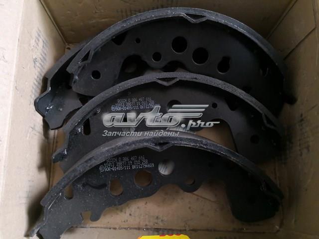 0986487616 BOSCH Задние барабанные колодки купить в Киев