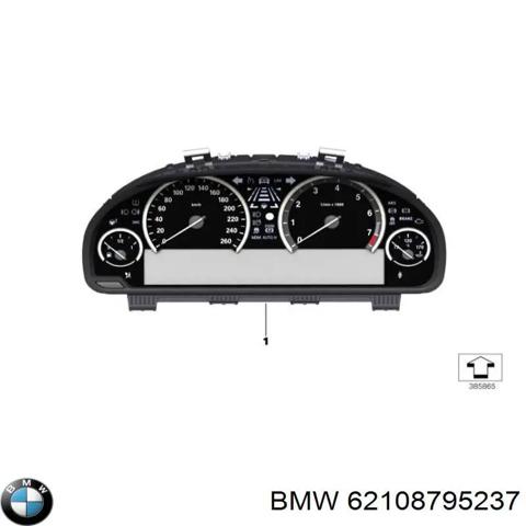 Приборная доска 62108795237 BMW