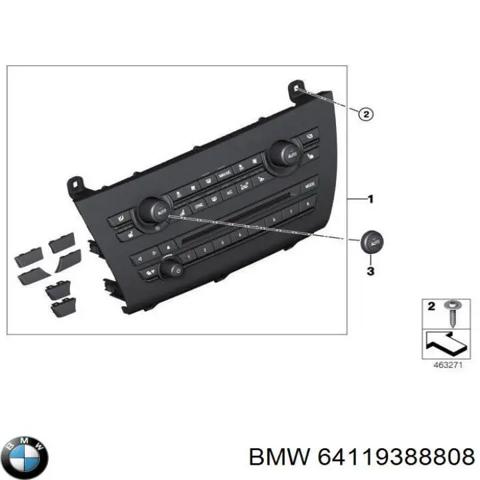 Механизм управления кондиционером 64119388808 BMW