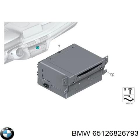 Магнитола (радио AM/FM) 65126826793 BMW
