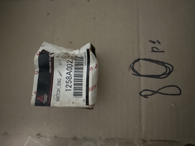 1258A002 MITSUBISHI Датчик давления масла купить в Ужгород