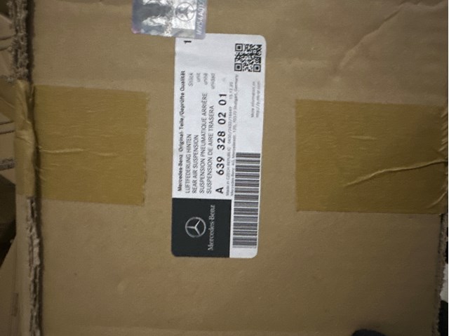 Пневмоподушка задняя A6393280201 MERCEDES