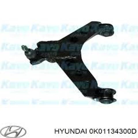 Нижний рычаг передней подвески левый/правый 0K01134300D HYUNDAI