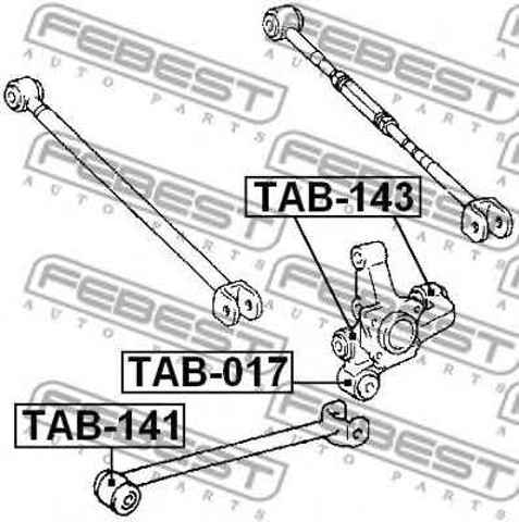Цапфа поворотного кулака 4230506100 TOYOTA