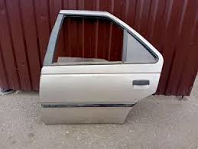 Дверь пассажирская задняя левая Пежо 405 II