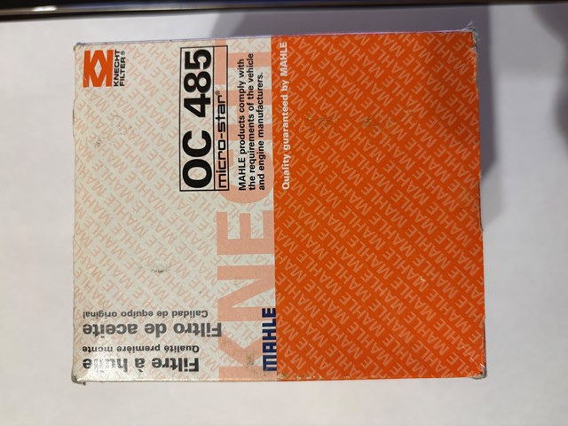 MAHLE OC485 Масляный фильтр в наличии Кривой Рог